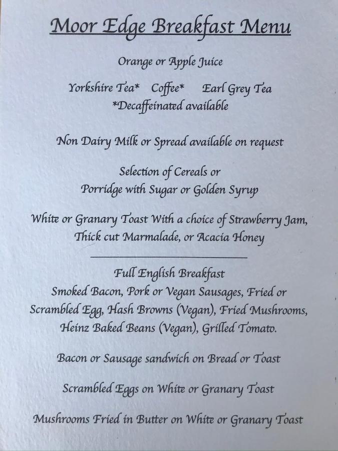 Mooredge B&B Whitby Luaran gambar
